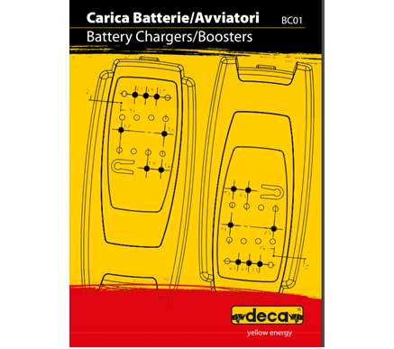 Catalogo general cargadores baterías DECA